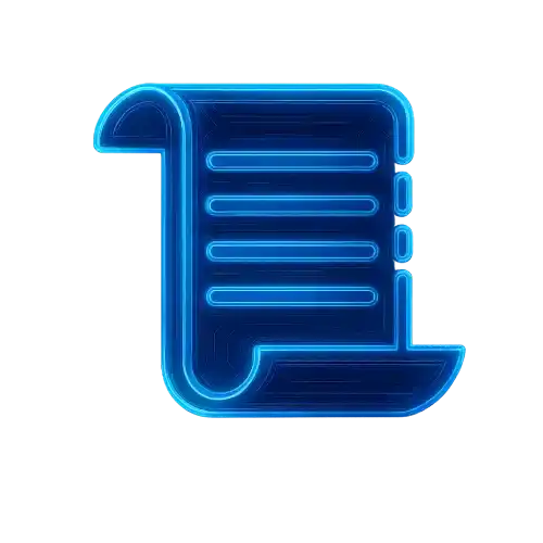 Content writing icon representing SEO content creation, blog writing, and digital marketing content services