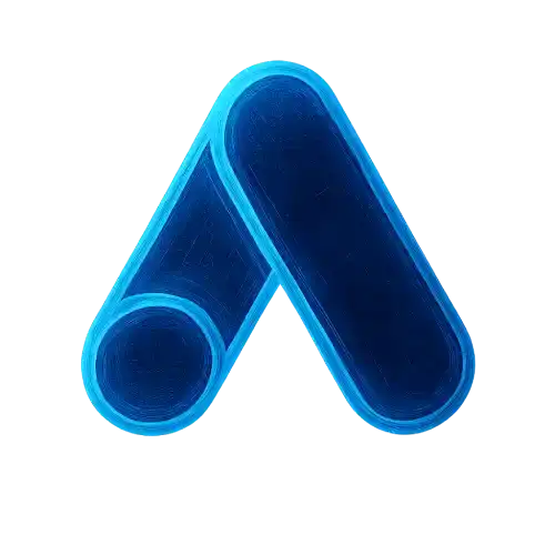 Google Ads icon representing PPC advertising services, paid search campaigns, and online advertising growth